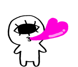 The boy with one eye sticker #10456721