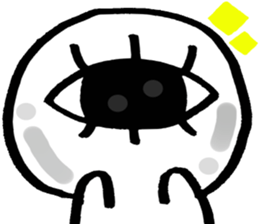 The boy with one eye sticker #10456751