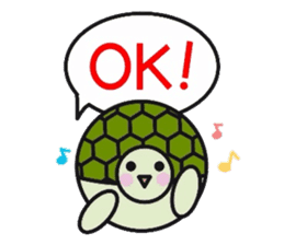 Love Love turtle men sticker #10457042