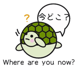 Love Love turtle men sticker #10457047