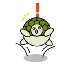 Love Love turtle men sticker #10457062