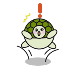 Love Love turtle men sticker #10457062