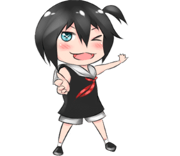 KuromeChan sticker #10457362