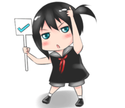 KuromeChan sticker #10457366