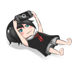 KuromeChan sticker #10457370