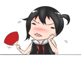 KuromeChan sticker #10457390
