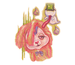 Pink Phang Phang - what what what!! sticker #10457395