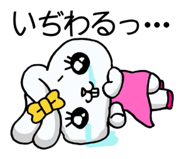 Jealousy rabbit2! sticker #10457516