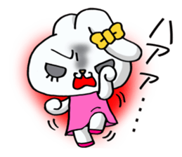 Jealousy rabbit2! sticker #10457526