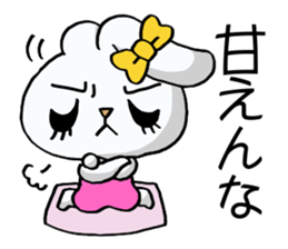 Jealousy rabbit2! sticker #10457531