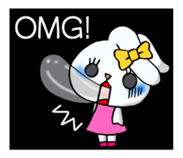 Jealousy rabbit2! sticker #10457539