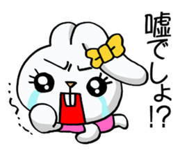 Jealousy rabbit2! sticker #10457541