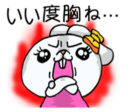 Jealousy rabbit2! sticker #10457543