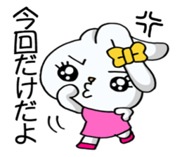 Jealousy rabbit2! sticker #10457544