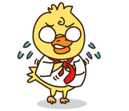 Salary Duck sticker #10457634