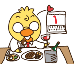 Salary Duck sticker #10457642
