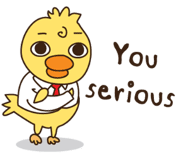 Salary Duck sticker #10457658