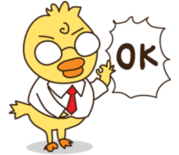 Salary Duck sticker #10457660