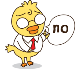 Salary Duck sticker #10457662