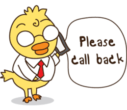 Salary Duck sticker #10457666