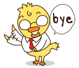 Salary Duck sticker #10457671