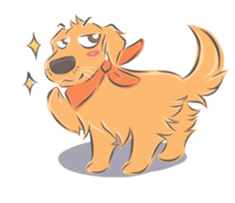 Dodimon: The Cheeky Golden Retrievers 2 sticker #10457862