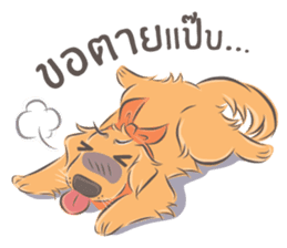 Dodimon: The Cheeky Golden Retrievers 2 sticker #10457870