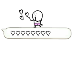 Usable balloon sticker mameta sticker #10457954