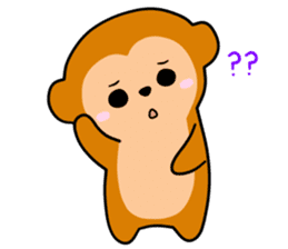 Tiny Monkey sticker #10458044