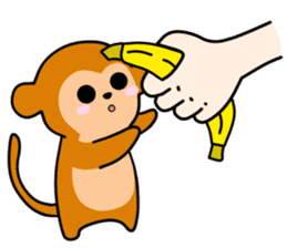 Tiny Monkey sticker #10458049