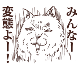KAMA cats 3rd sticker #10458099