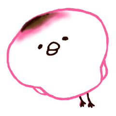 The rice cake chick(pink ver.)
