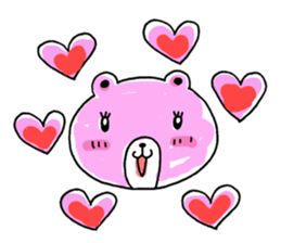 I love momokuma sticker #10458348