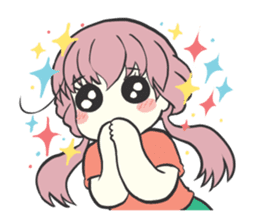 A Girl in Love sticker #10458361