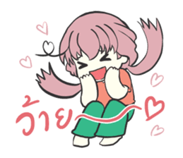 A Girl in Love sticker #10458366