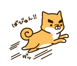 eyebrows dog sticker [shiba inu] sticker #10459144