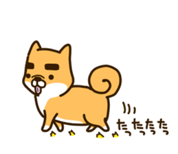 eyebrows dog sticker [shiba inu] sticker #10459149