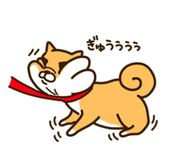 eyebrows dog sticker [shiba inu] sticker #10459166