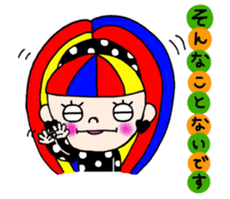 colorful gals ~honorific language~ sticker #10459598