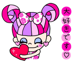 colorful gals ~honorific language~ sticker #10459599