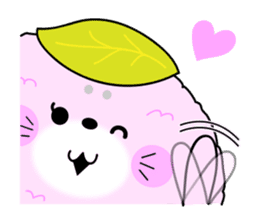 Rice cake of the seal (Spring party set) sticker #10459617