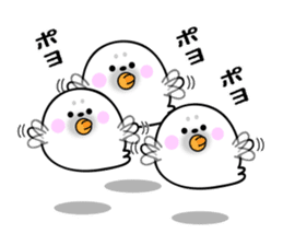 Rice cake of the seal (Spring party set) sticker #10459649