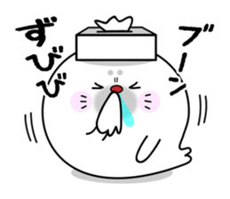 Rice cake of the seal (Spring party set) sticker #10459650