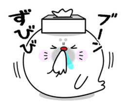 Rice cake of the seal (Spring party set) sticker #10459650