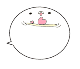 Full of heart sticker #10460152