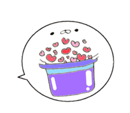 Full of heart sticker #10460153