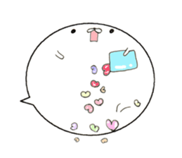 Full of heart sticker #10460155