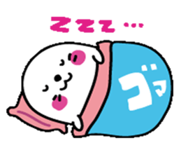 Pretty penguin and friend sticker #10460390