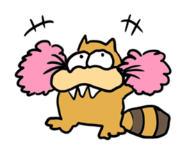 Somewhere the missing cat. sticker #10461561