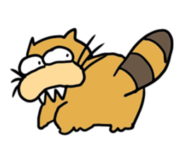 Somewhere the missing cat. sticker #10461565